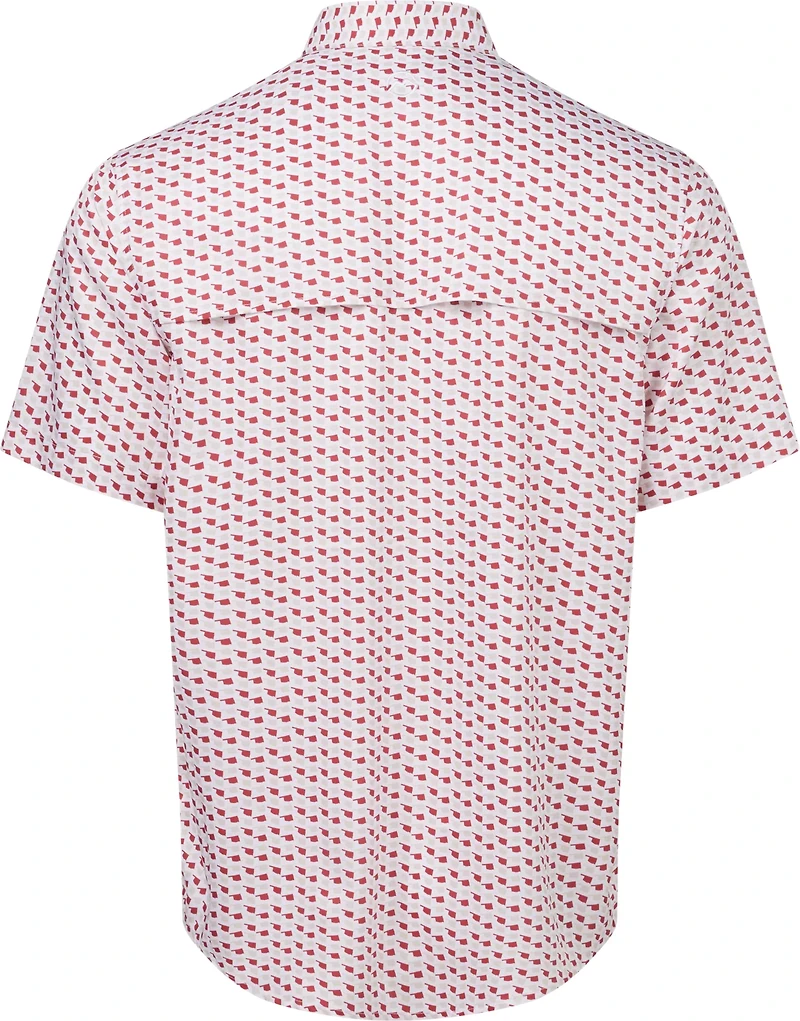 Magellan Outdoors Men's Oklahoma Local State Print Shirt