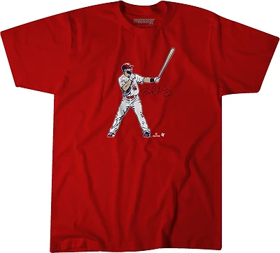 BreakingT Men's Cardinals Goldschmidt Icon Short Sleeve T-shirt