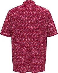 Callaway Golf Men's Americana Print Short Sleeve Polo Shirt