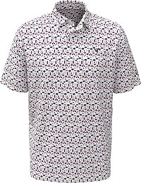 Callaway Golf Boys' Americana Printed Short Sleeve Polo Shirt