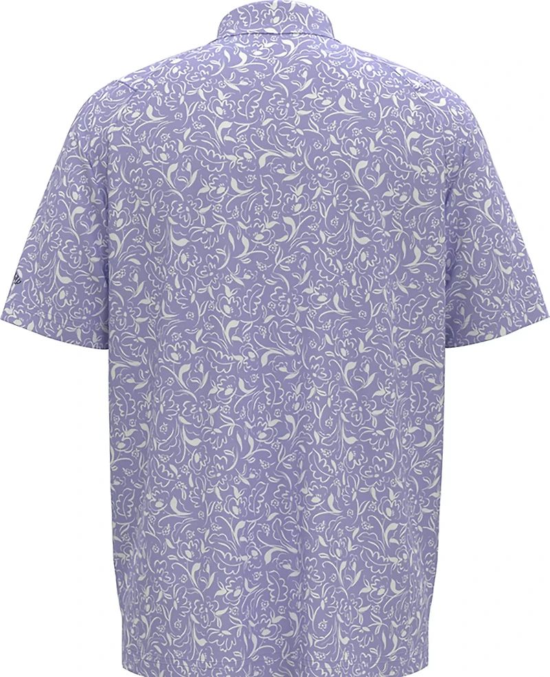Callaway Boys' Floral Printed Polo Shirt