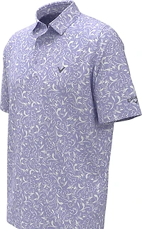 Callaway Boys' Floral Printed Polo Shirt