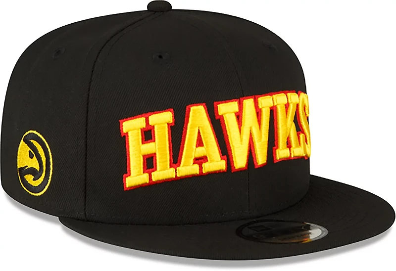 New Era Adults' Atlanta Hawks 2024 Statement Edition 9FIFTY Snapback Cap