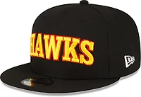New Era Adults' Atlanta Hawks 2024 Statement Edition 9FIFTY Snapback Cap