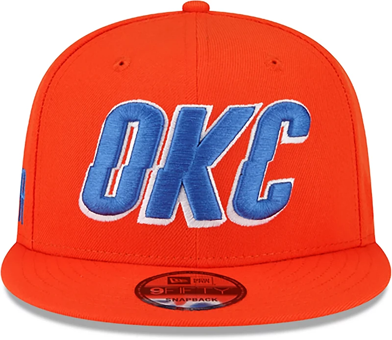 New Era Adults' Oklahoma City Thunder 2024 Statement Edition 9FIFTY Snapback Cap