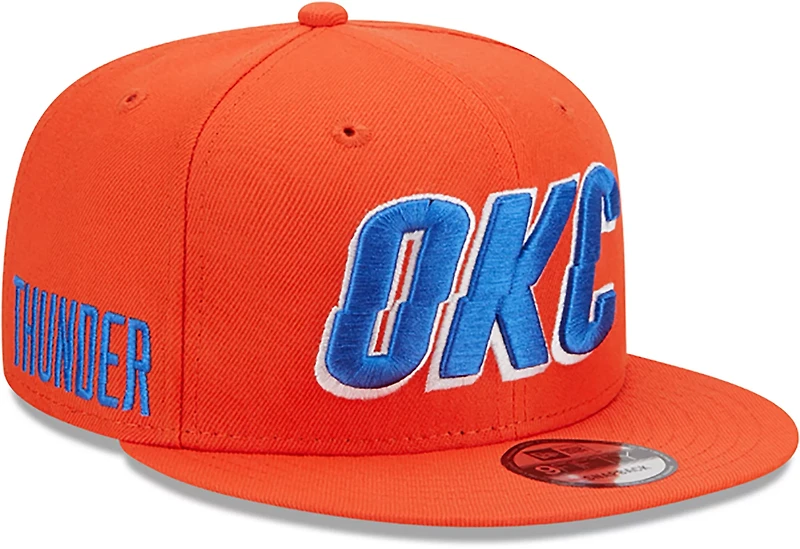 New Era Adults' Oklahoma City Thunder 2024 Statement Edition 9FIFTY Snapback Cap