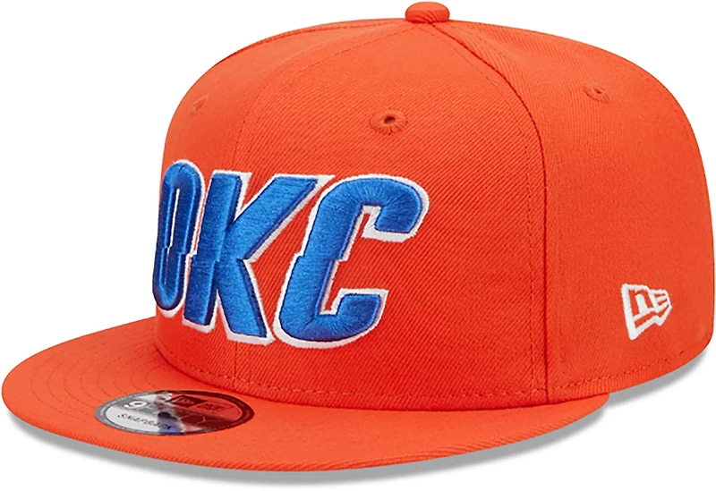New Era Adults' Oklahoma City Thunder 2024 Statement Edition 9FIFTY Snapback Cap