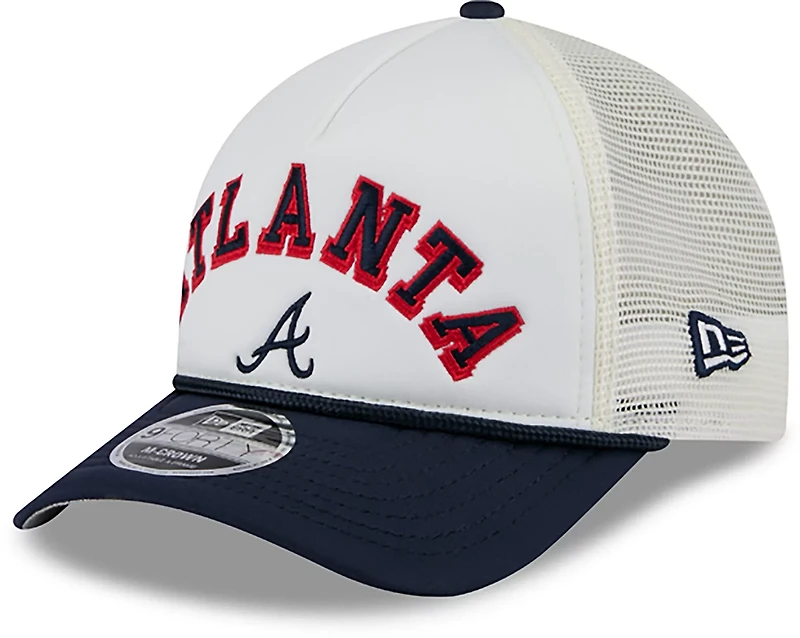 New Era Men's Atlanta Braves Chrome Arch 9FORTY Cap