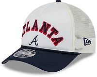 New Era Men's Atlanta Braves Chrome Arch 9FORTY Cap