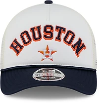 New Era Men's Houston Astros Chrome Arch 9FORTY Cap