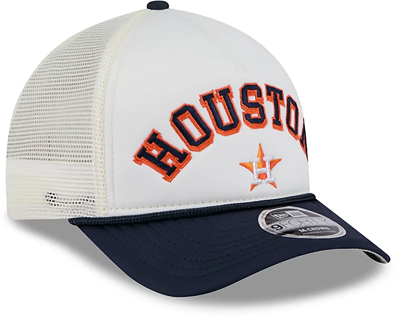 New Era Men's Houston Astros Chrome Arch 9FORTY Cap