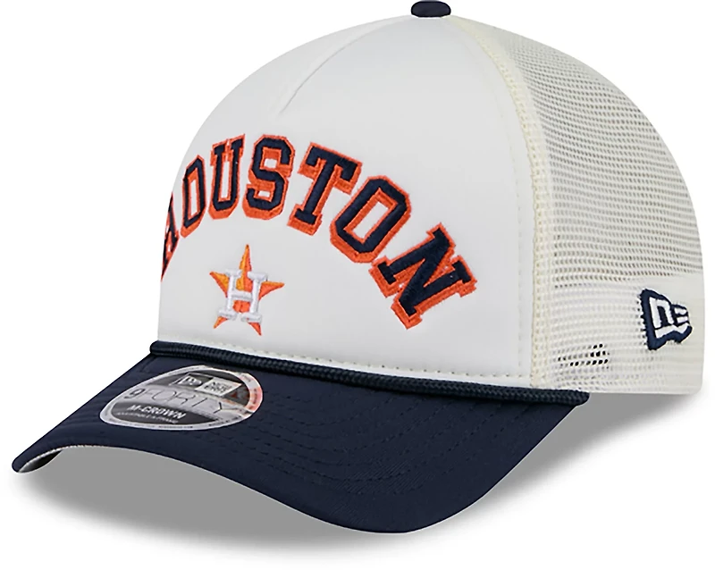 New Era Men's Houston Astros Chrome Arch 9FORTY Cap