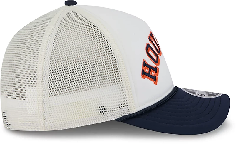 New Era Men's Houston Astros Chrome Arch 9FORTY Cap