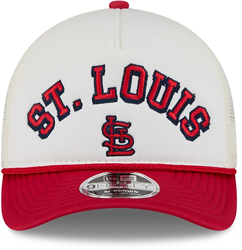 New Era Men's St. Louis Cardinals Chrome Arch 9FORTY Cap
