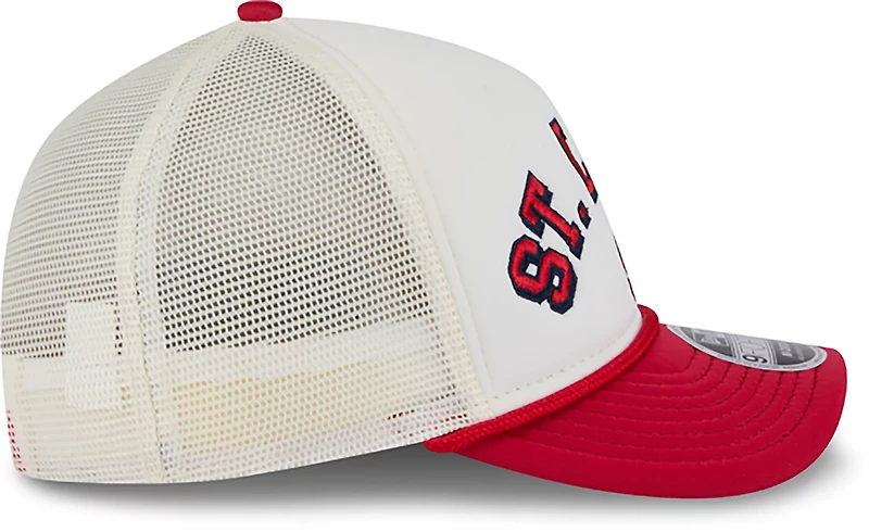 New Era Men's St. Louis Cardinals Chrome Arch 9FORTY Cap
