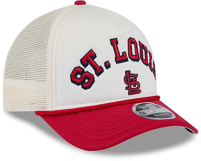 New Era Men's St. Louis Cardinals Chrome Arch 9FORTY Cap