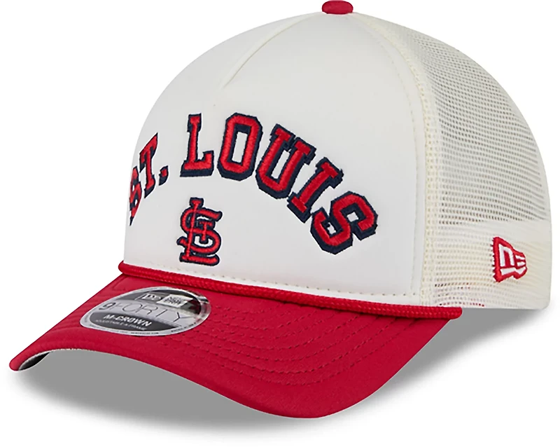 New Era Men's St. Louis Cardinals Chrome Arch 9FORTY Cap