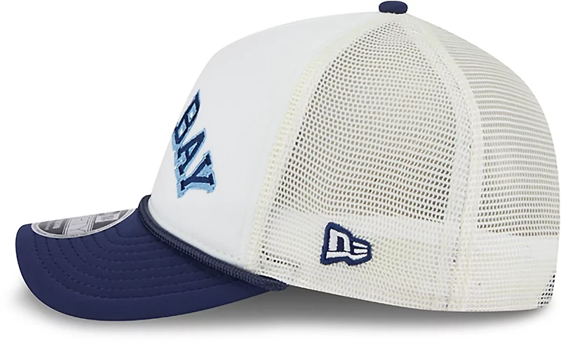 New Era Men's Tampa Bay Rays Chrome Arch 9FORTY Cap