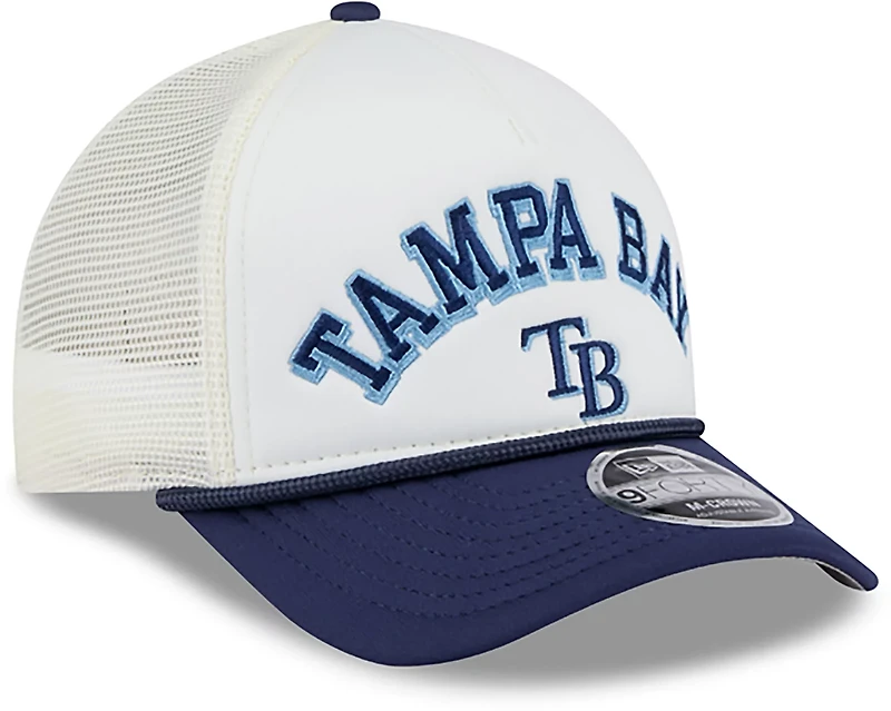 New Era Men's Tampa Bay Rays Chrome Arch 9FORTY Cap