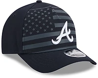 New Era Adults' Braves Tonal Flag 9FORTY Cap
