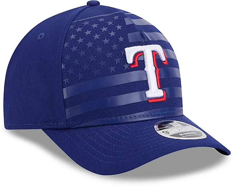 New Era Adults' Rangers Tonal Flag 9FORTY Cap