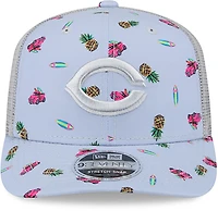 New Era Men's Cincinnati Reds Pineapple Pattern 9SEVENTY Cap