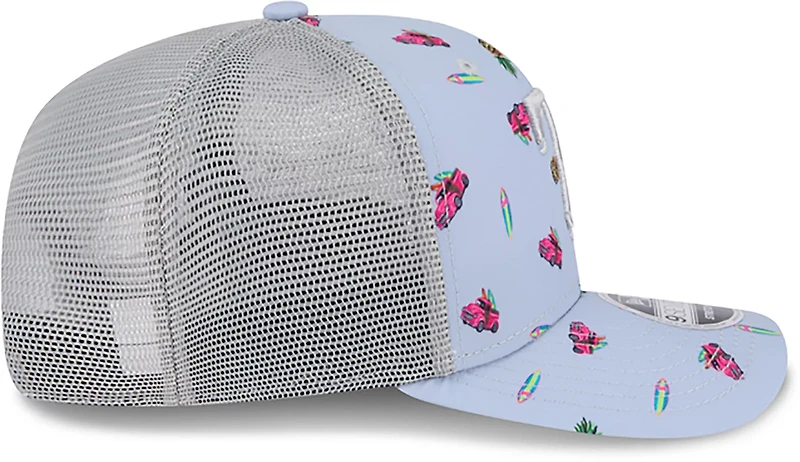New Era Men's Texas Rangers Pineapple Pattern 9SEVENTY Cap