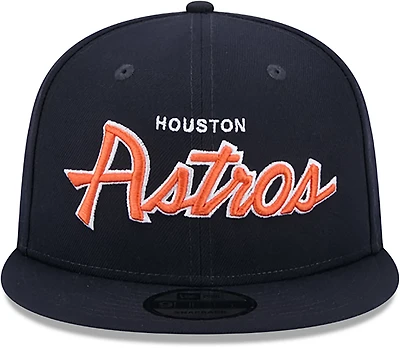 New Era Men's Houston Astros Evergreen Script 9FIFTY Cap