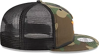 New Era Adults' Astros Evergreen Camo 9FIFTY Trucker Cap