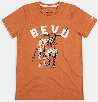 Homefield Men's University of Texas Vintage Bevo T-shirt