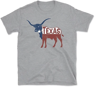 State Life Men's Short Sleeve Texas Inside Longhorn T-shirt