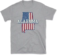 State Life Men's Alabama USA Short Sleeve T-shirt