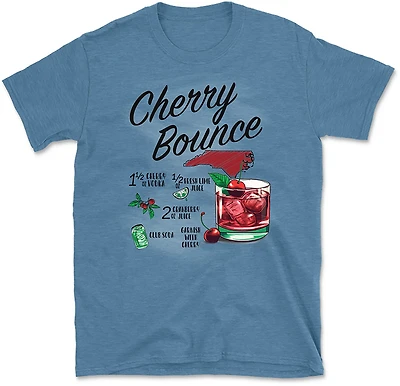 State Life Men's North Carolina Cherry Bounce Short Sleeve T-shirt