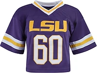 Hype and Vice Women's University of Georgia Cropped Football Jersey