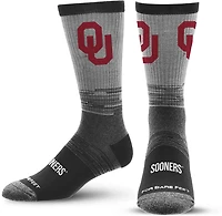 For Bare Feet Adults' Oklahoma Sooners Tonal Socks