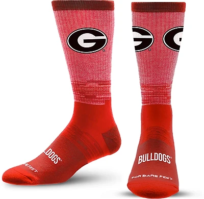 For Bare Feet Adults' Georgia Bulldogs Tonal Socks