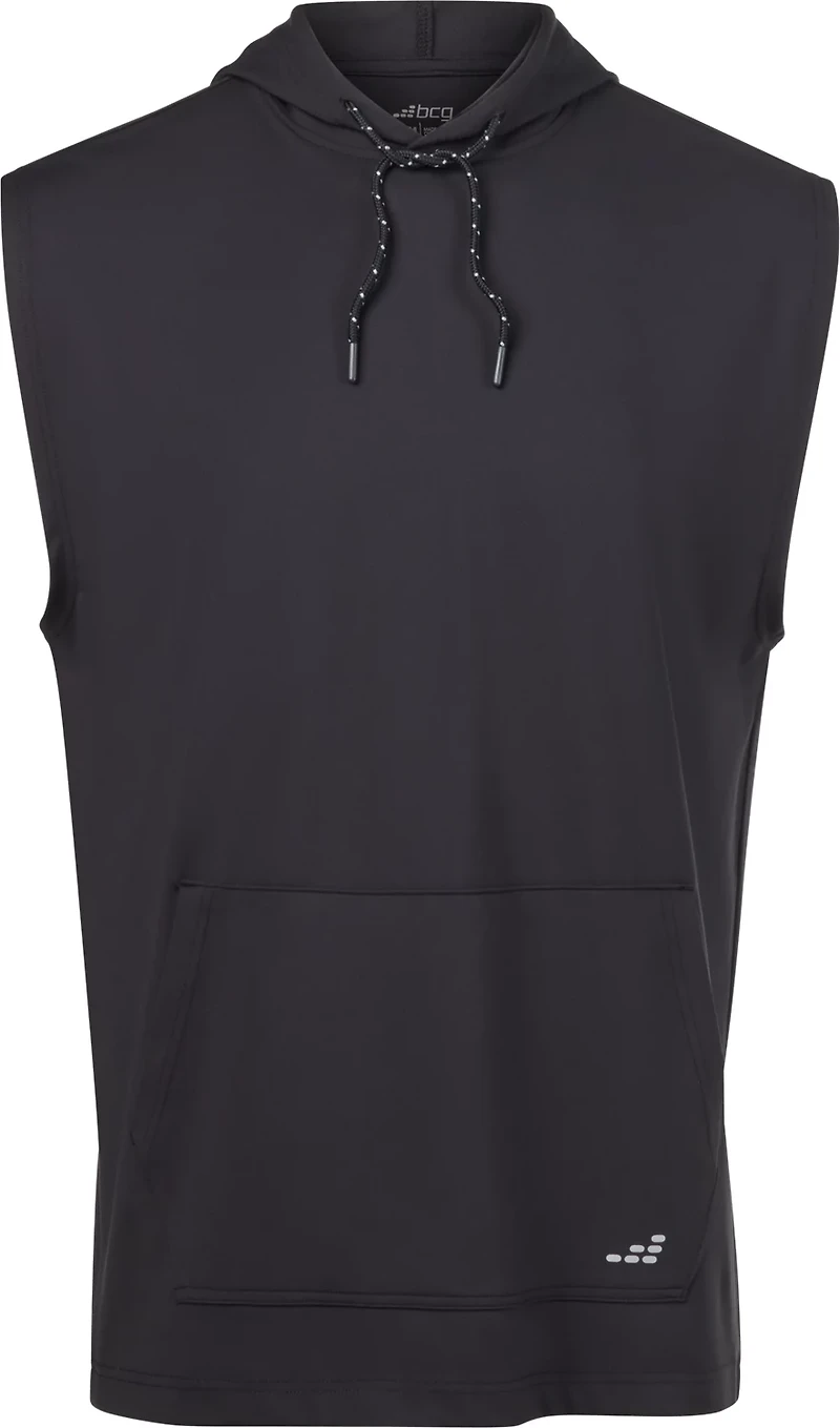 BCG Men's Tech Knit Sleeveless Hoodie