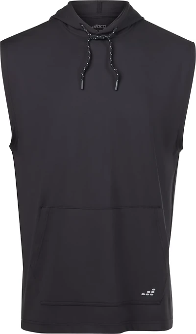 BCG Men's Tech Knit Sleeveless Hoodie