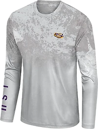 Colosseum Athletics Men's LSU Tigers Realtree Panama Performance Long Sleeve T-shirt