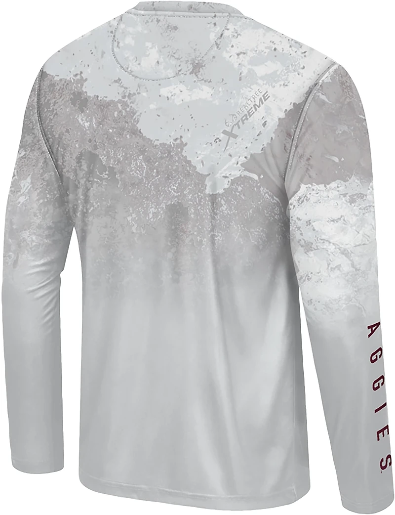 Colosseum Athletics Men's Texas A&M Aggies Realtree Panama Performance Long Sleeve T-shirt