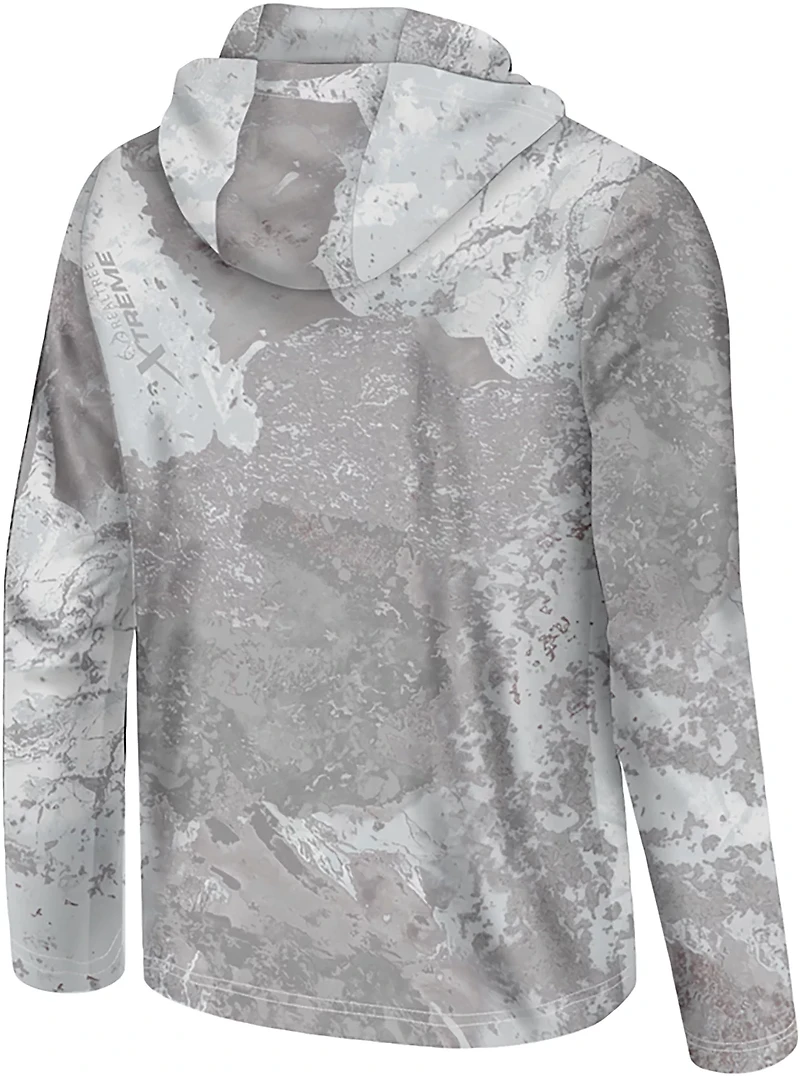 Colosseum Athletics Men's Tennessee Volunteers Realtree Roscoe Performance Hooded Long Sleeve T-shirt