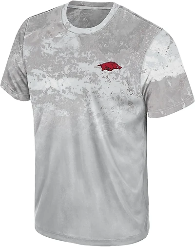 Colosseum Athletics Men's Arkansas Razorbacks Realtree Newport Performance Short Sleeve T-shirt