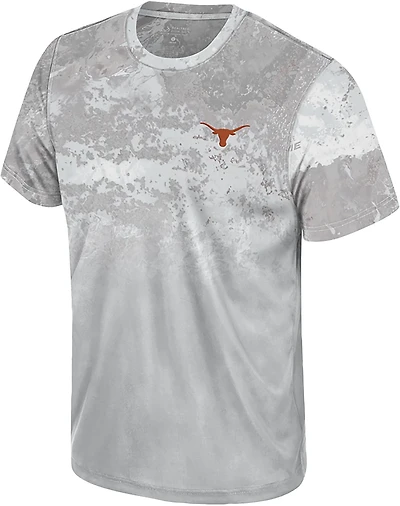 Colosseum Athletics Men's Texas Longhorns Realtree Newport Performance Short Sleeve T-shirt