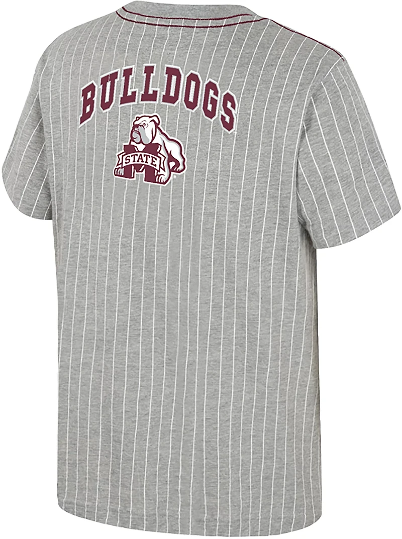 Colosseum Athletics Kids' Mississippi State Bulldogs Airball Short Sleeve T-shirt