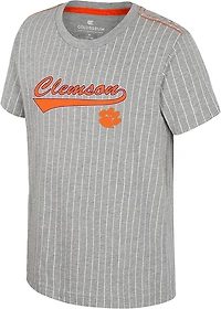 Colosseum Athletics Kids' Clemson Tigers Airball Short Sleeve T-shirt