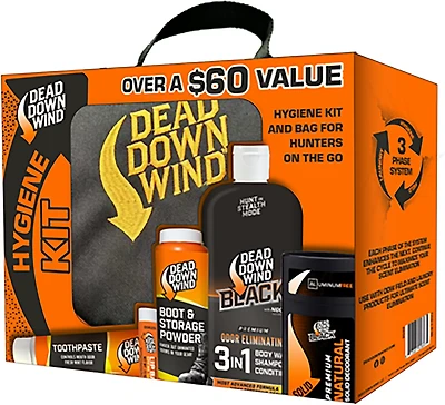 Dead Down Wind Hygiene 6-piece Travel Kit