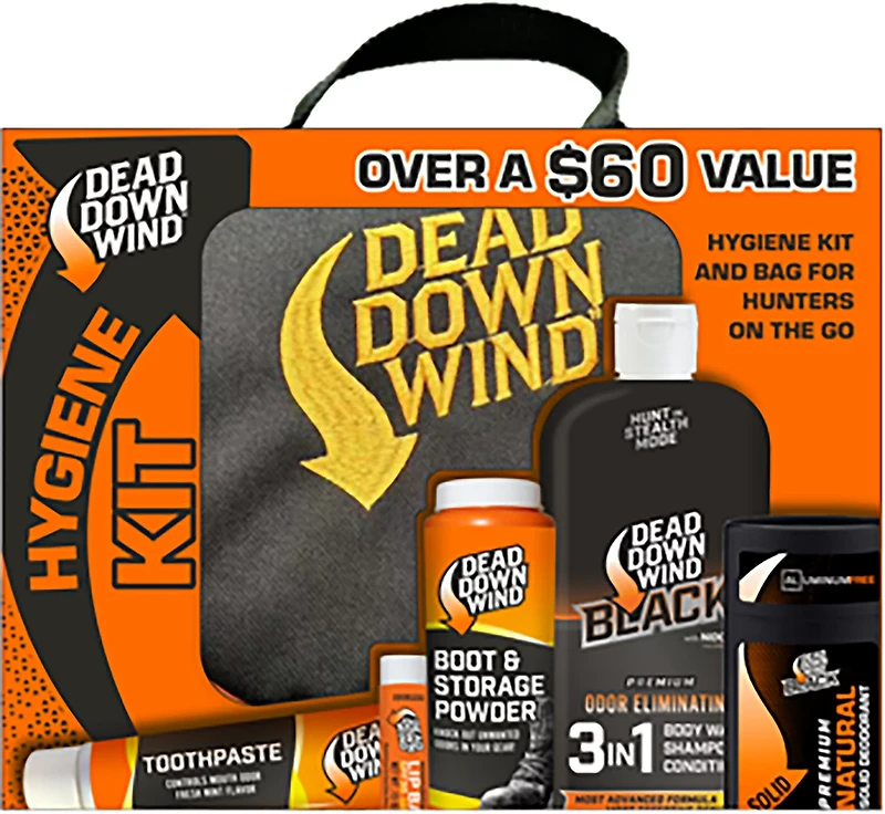 Dead Down Wind Hygiene 6-piece Travel Kit