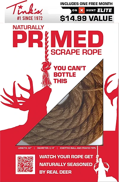 Tink's Primed Scrape Rope
