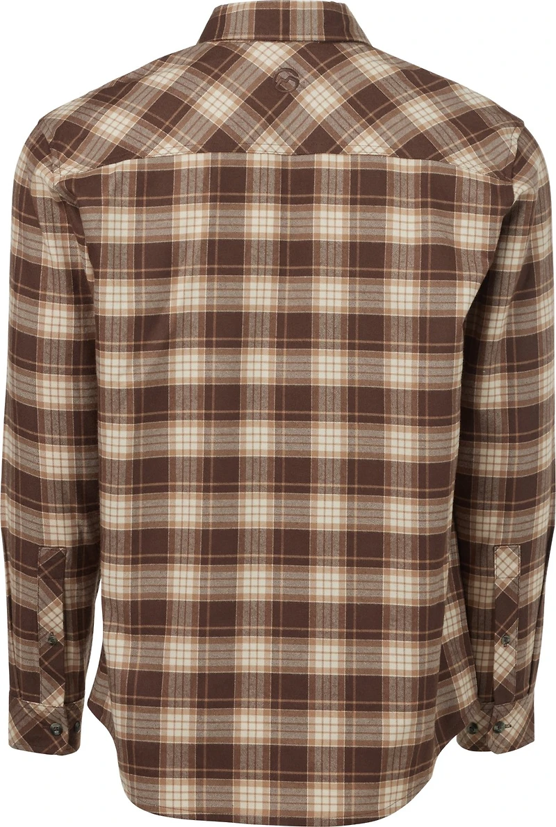 Magellan Outdoors Men's Pecos Ridge Long Sleeve Flannel Shirt
