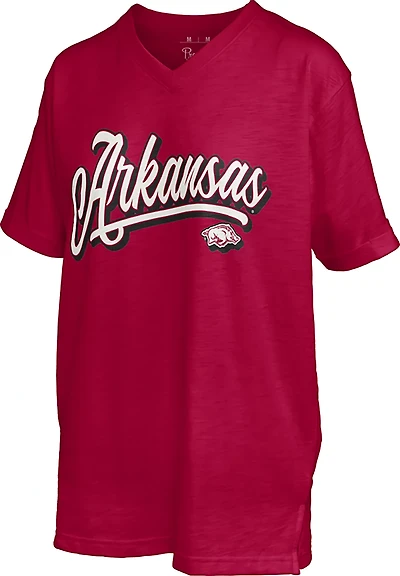 Pressbox Women's University of Arkansas Harlow Pensacola Graphic T-shirt